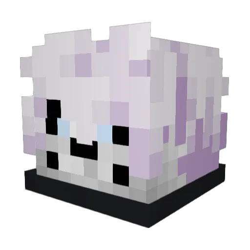 CraftySmith19 Minecraft avatar head, 3D render
