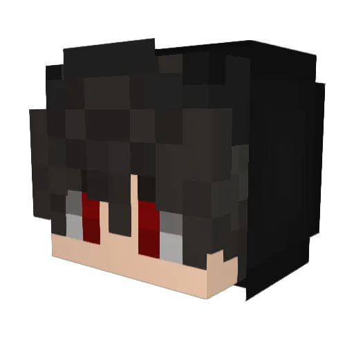 CraftyTyler123 Minecraft avatar head, 3D render