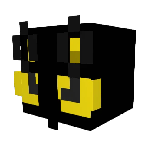 Crafty_Cat713 Minecraft avatar head, 3D render