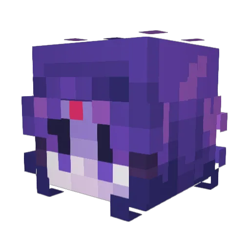 Craftyisdead Minecraft avatar head, 3D render