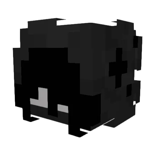 Crager05 Minecraft avatar head, 3D render