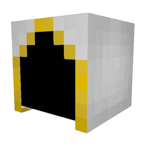 CraigB11192 Minecraft avatar head, 3D render