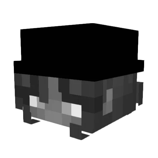 Craigggo Minecraft avatar head, 3D render