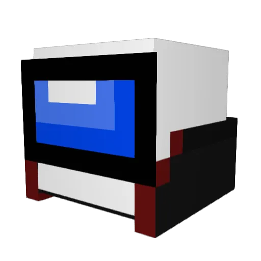 CraiglinBowl Minecraft avatar head, 3D render