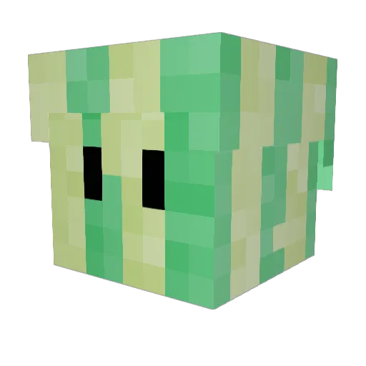 CraigslistMom Minecraft avatar head, 3D render