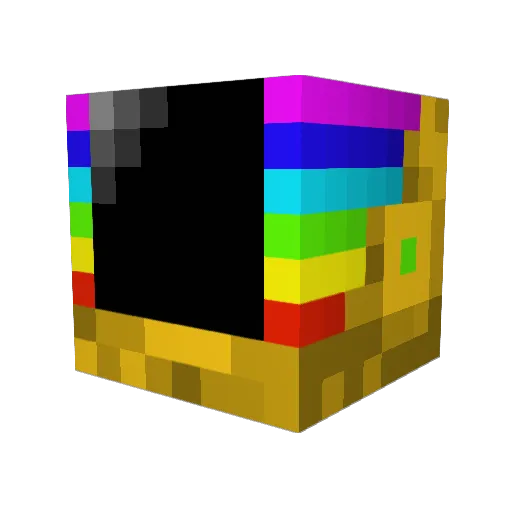 Crandeezy Minecraft avatar head, 3D render