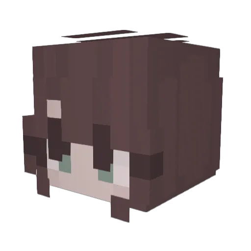 CraniaxXx0 Minecraft avatar head, 3D render