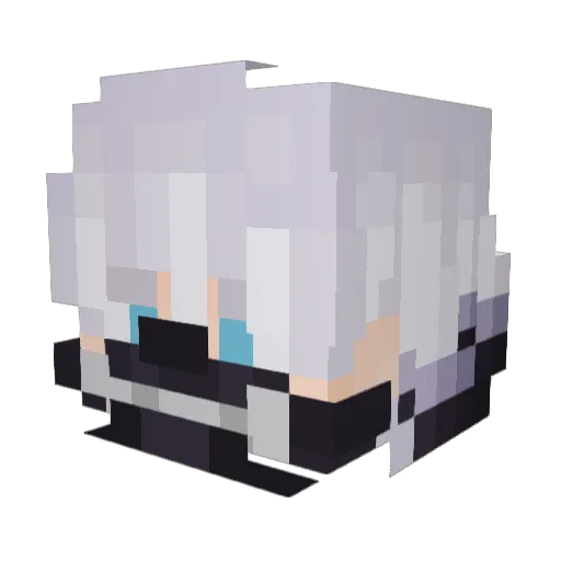 CraniumDRK Minecraft avatar head, 3D render