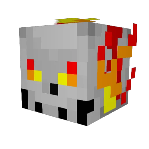 CrankHog17 Minecraft avatar head, 3D render