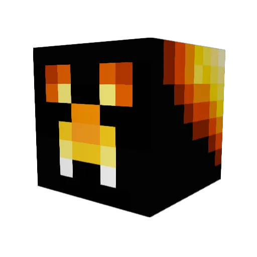 CrashDude23 Minecraft avatar head, 3D render