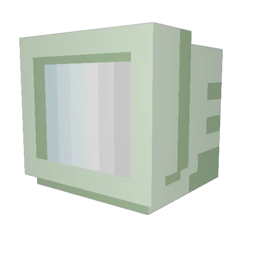 Crashgamer35 Minecraft avatar head, 3D render