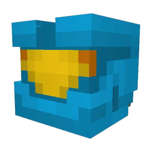 CrashingLord Minecraft avatar head, 3D render
