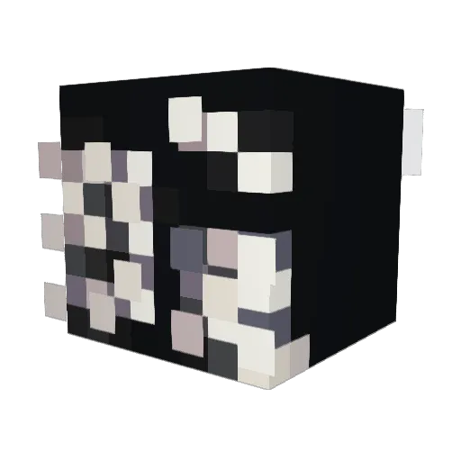 Crashlander911 Minecraft avatar head, 3D render