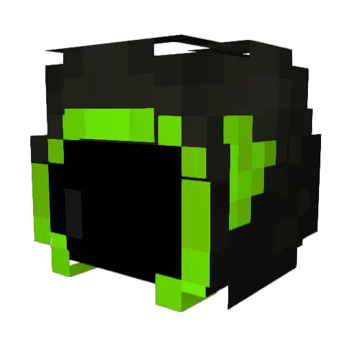 Crashman23 Minecraft avatar head, 3D render