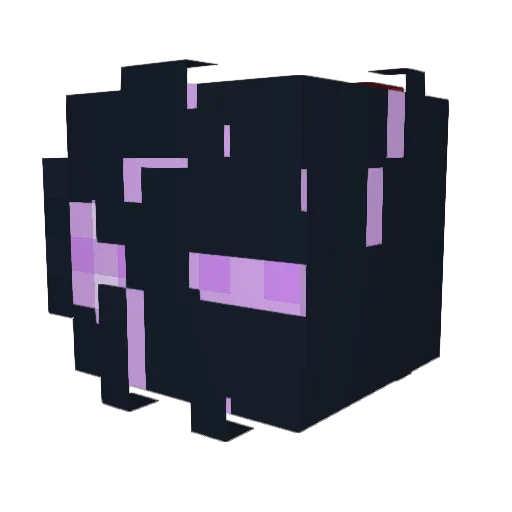 Cravingever Minecraft avatar head, 3D render