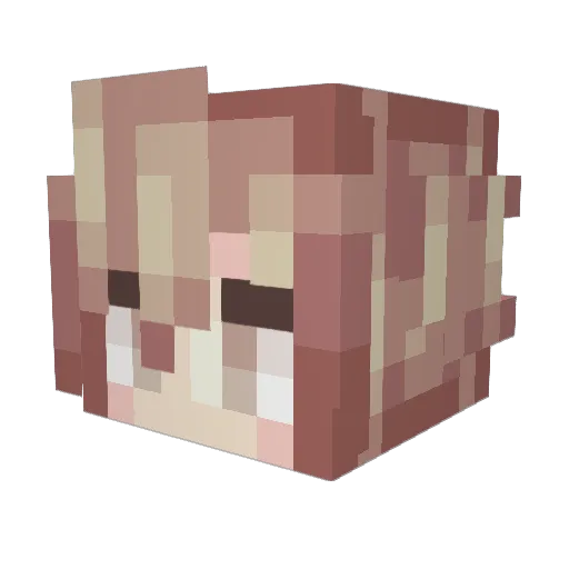 CrawlerTermite Minecraft avatar head, 3D render