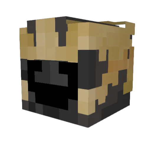 Crawls488 Minecraft avatar head, 3D render