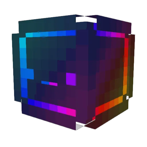 CrayCeets Minecraft avatar head, 3D render