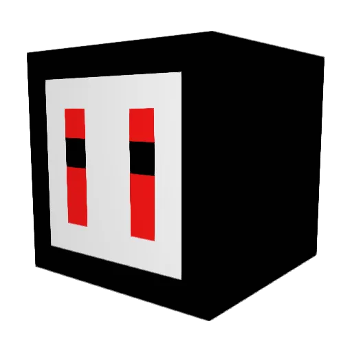 Crayea21K Minecraft avatar head, 3D render