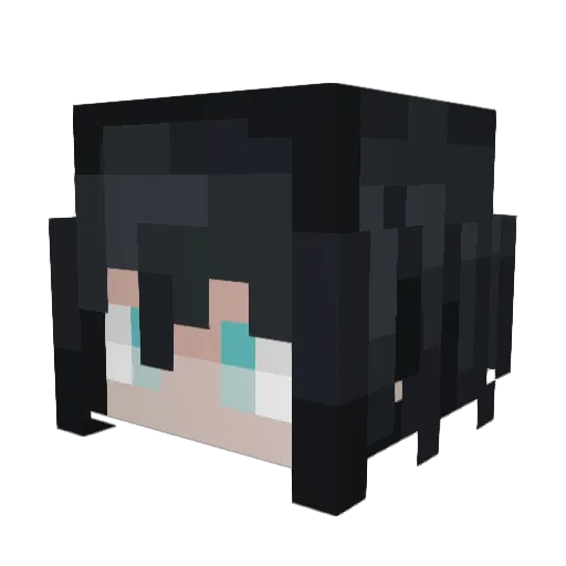 CrayonEater6942 Minecraft avatar head, 3D render