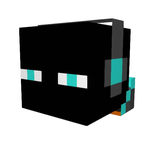 Crayon_Sys Minecraft avatar head, 3D render