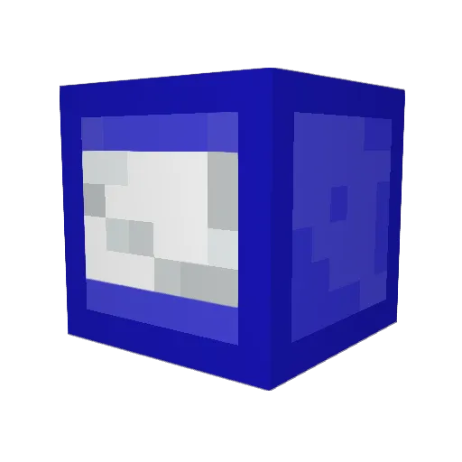 Crazeon3DS Minecraft avatar head, 3D render
