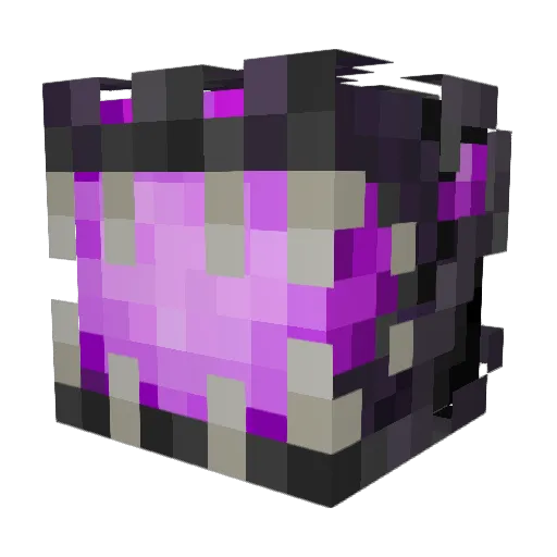 CrazieXD Minecraft avatar head, 3D render