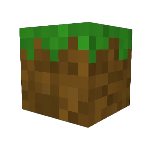 CrazierHorse Minecraft avatar head, 3D render