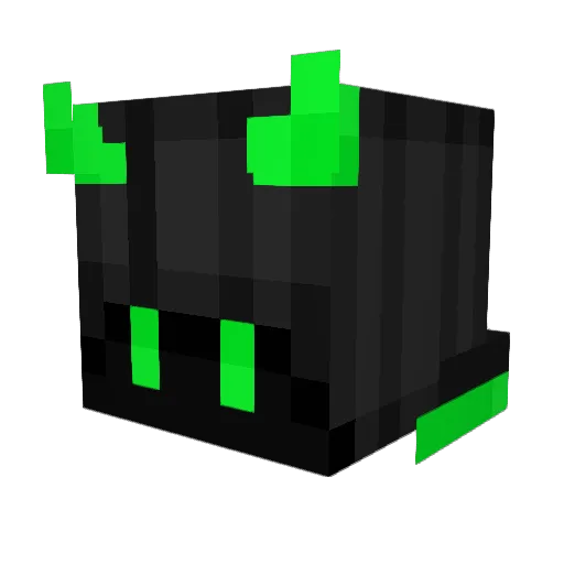 Crazy6992 Minecraft avatar head, 3D render