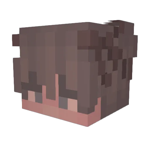 CrazyAnte Minecraft avatar head, 3D render