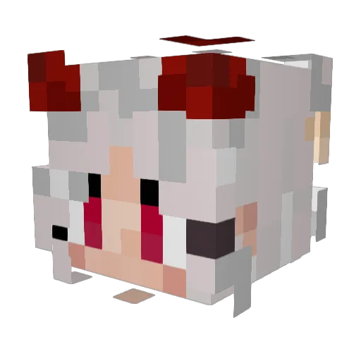 CrazyAydenx09 Minecraft avatar head, 3D render