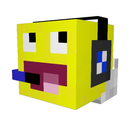 CrazyBoyYT__YT Minecraft avatar head, 3D render