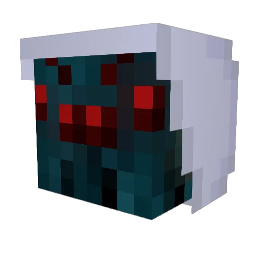 CrazyCreeper3238 Minecraft avatar head, 3D render