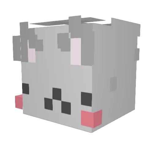 CrazyDriver1502 Minecraft avatar head, 3D render