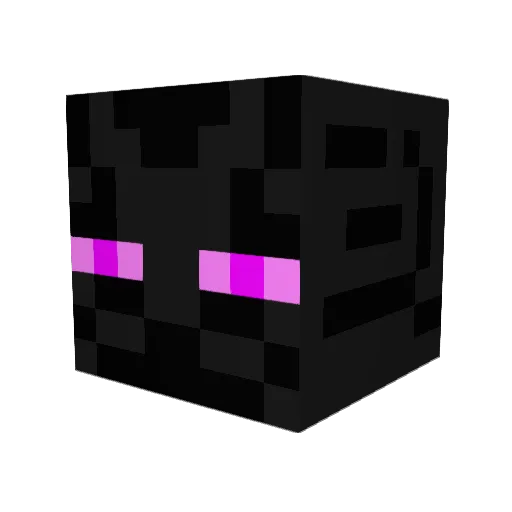 CrazyEnderGuy Minecraft avatar head, 3D render