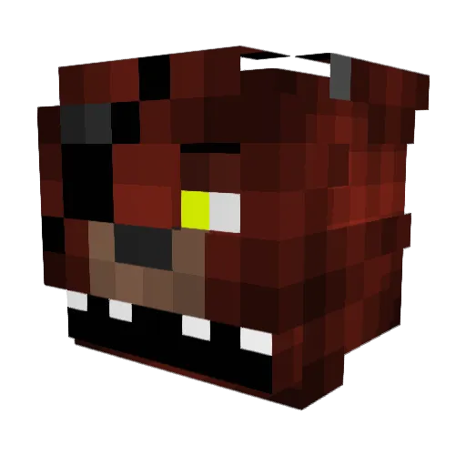CrazyFreakG Minecraft avatar head, 3D render