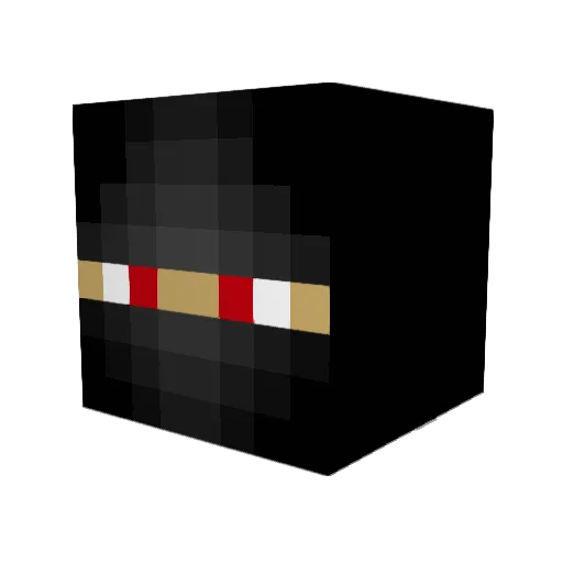 CrazyGamerMick Minecraft avatar head, 3D render