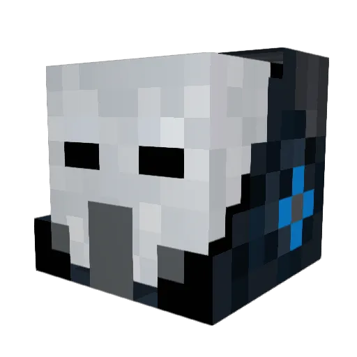 CrazyGermanGamer Minecraft avatar head, 3D render