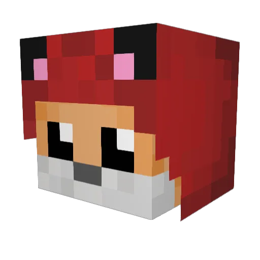 CrazyKid7950 Minecraft avatar head, 3D render