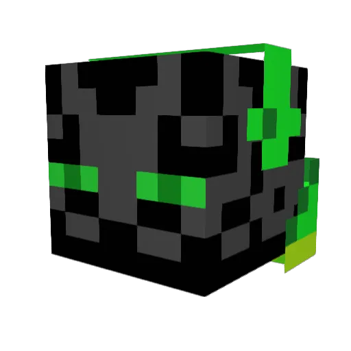 CrazyKnight565 Minecraft avatar head, 3D render