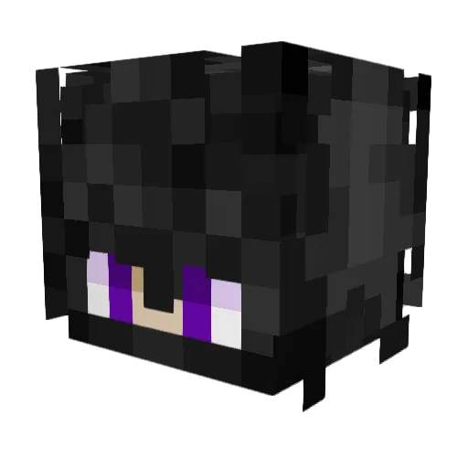 CrazyMinecraft07 Minecraft avatar head, 3D render
