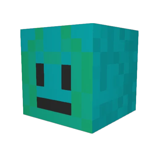 CrazyPanda2971 Minecraft avatar head, 3D render