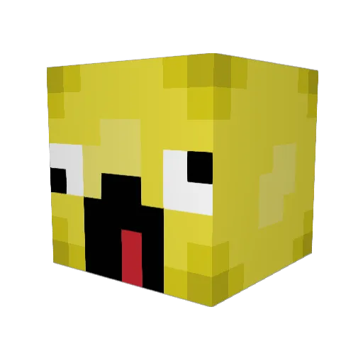CrazyToad123 Minecraft avatar head, 3D render