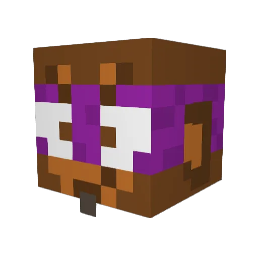 Crazy_Dan Minecraft avatar head, 3D render