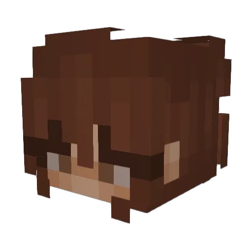 Crazy_Frog2013 Minecraft avatar head, 3D render
