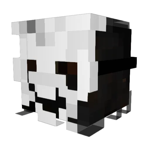Crazy_Ice_Melon Minecraft avatar head, 3D render