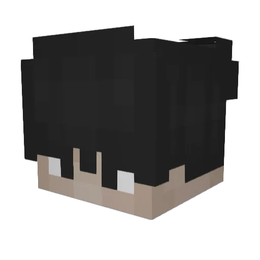 Crazy_Kenan Minecraft avatar head, 3D render