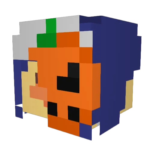 Crazy_Killer76 Minecraft avatar head, 3D render