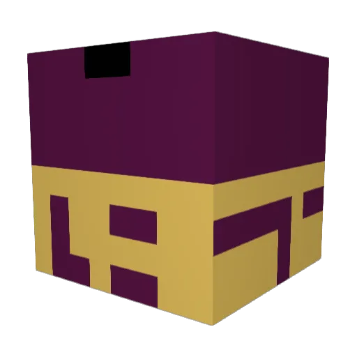 Crazy_Mattmoo Minecraft avatar head, 3D render