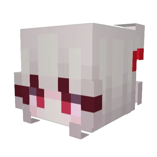 Crazy_Sirius Minecraft avatar head, 3D render